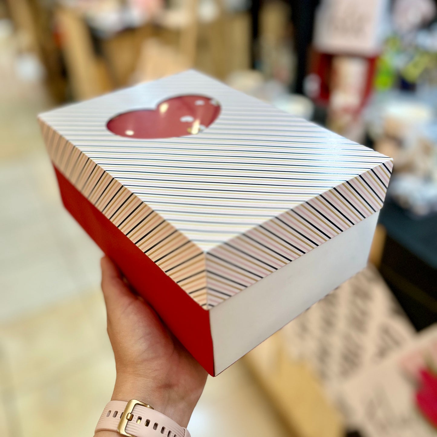 Caja con set de 2 copas Corazón Love de 420ml
