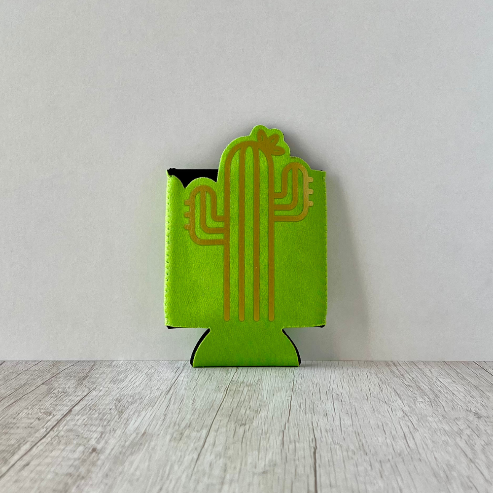 Funda para bebidas de neopreno Cactus