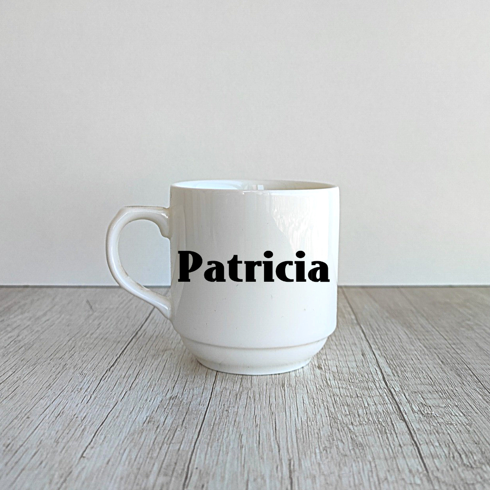 Mini taza de porcelana personalizada de 250ml