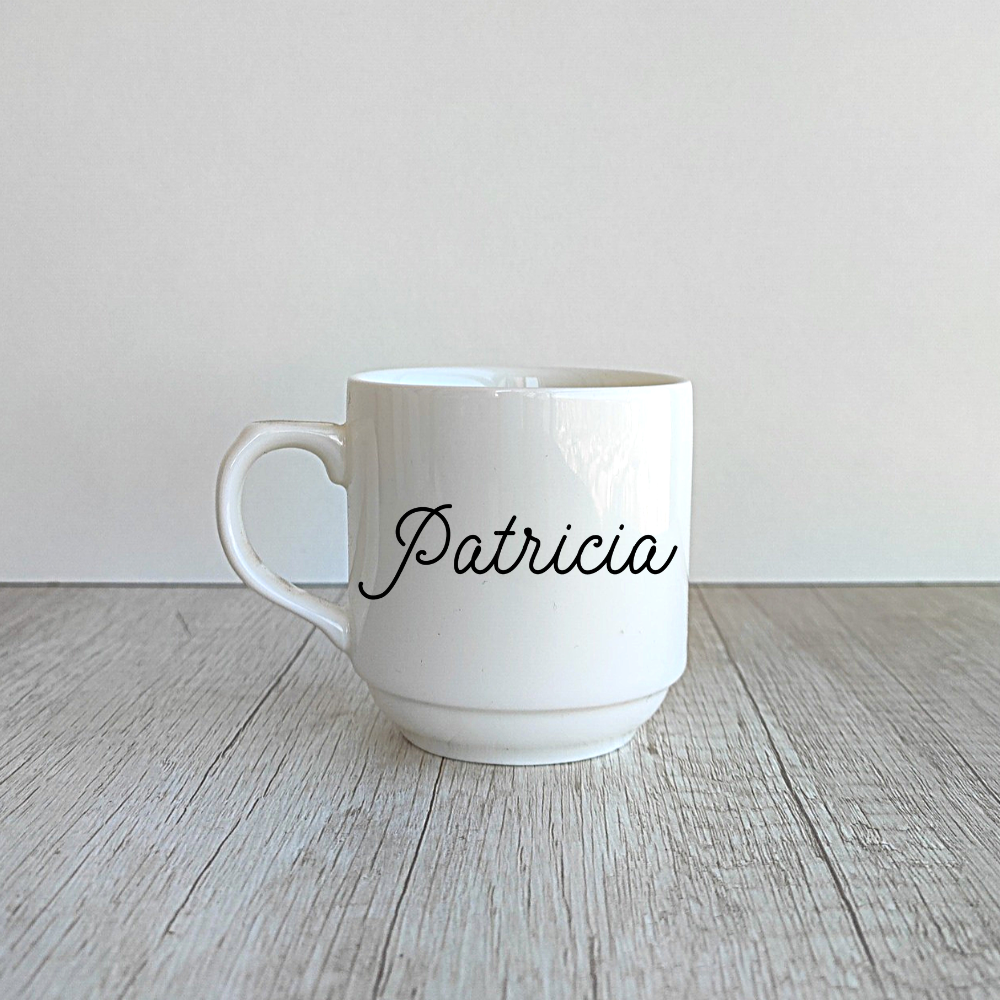 Mini taza de porcelana personalizada de 250ml