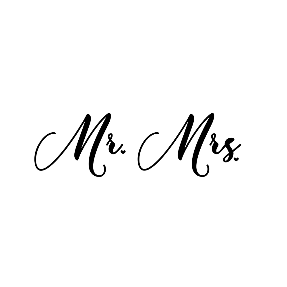 Set de 2 Copas Champagne Marco para Boda Mr y Mrs de 200ml