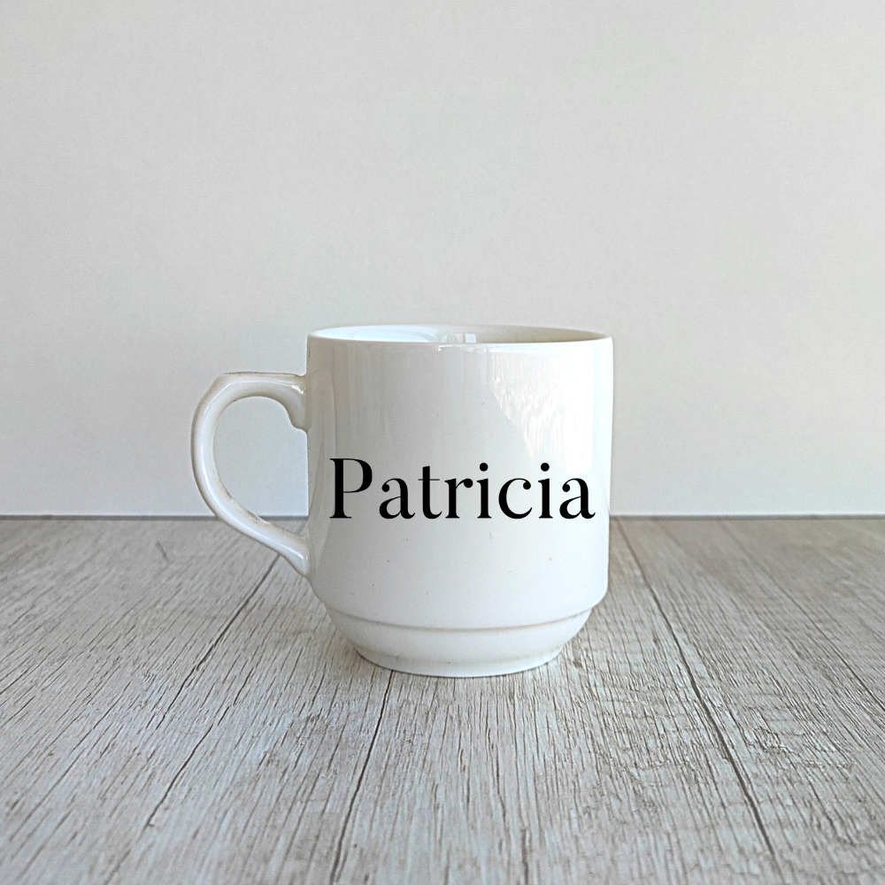 Mini taza de porcelana personalizada de 250ml
