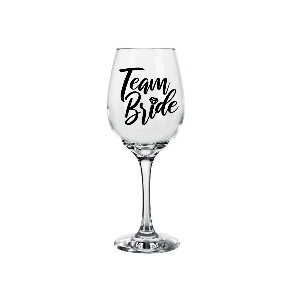 Set de 4 Copas de Vino Team Bride de 385ml