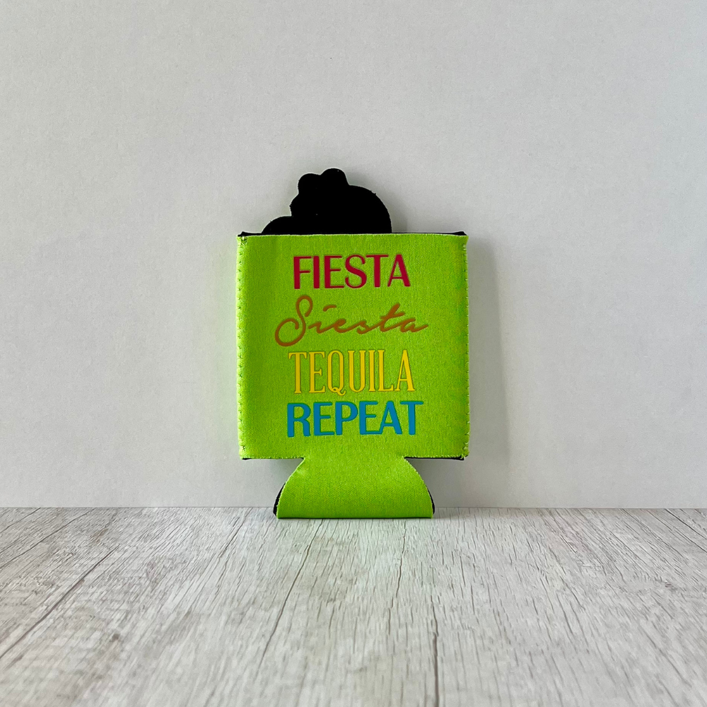 Funda para bebidas de neopreno Cactus