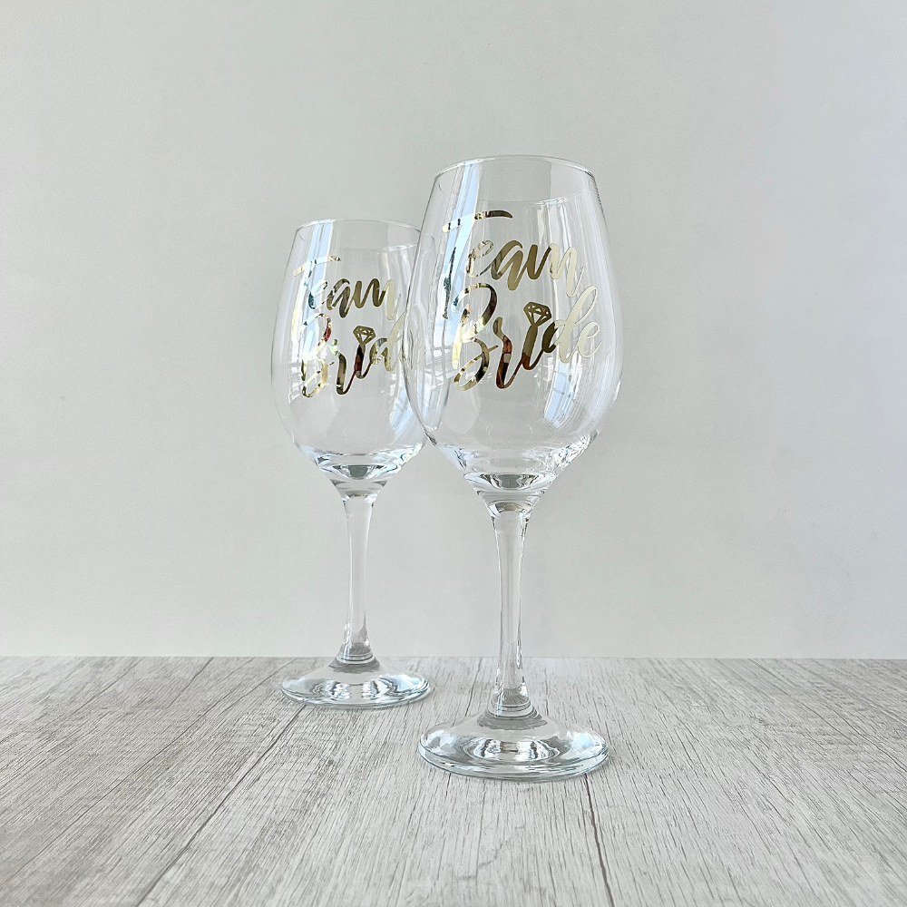 Set de 2 Copas de Vino Team Bride de 385ml