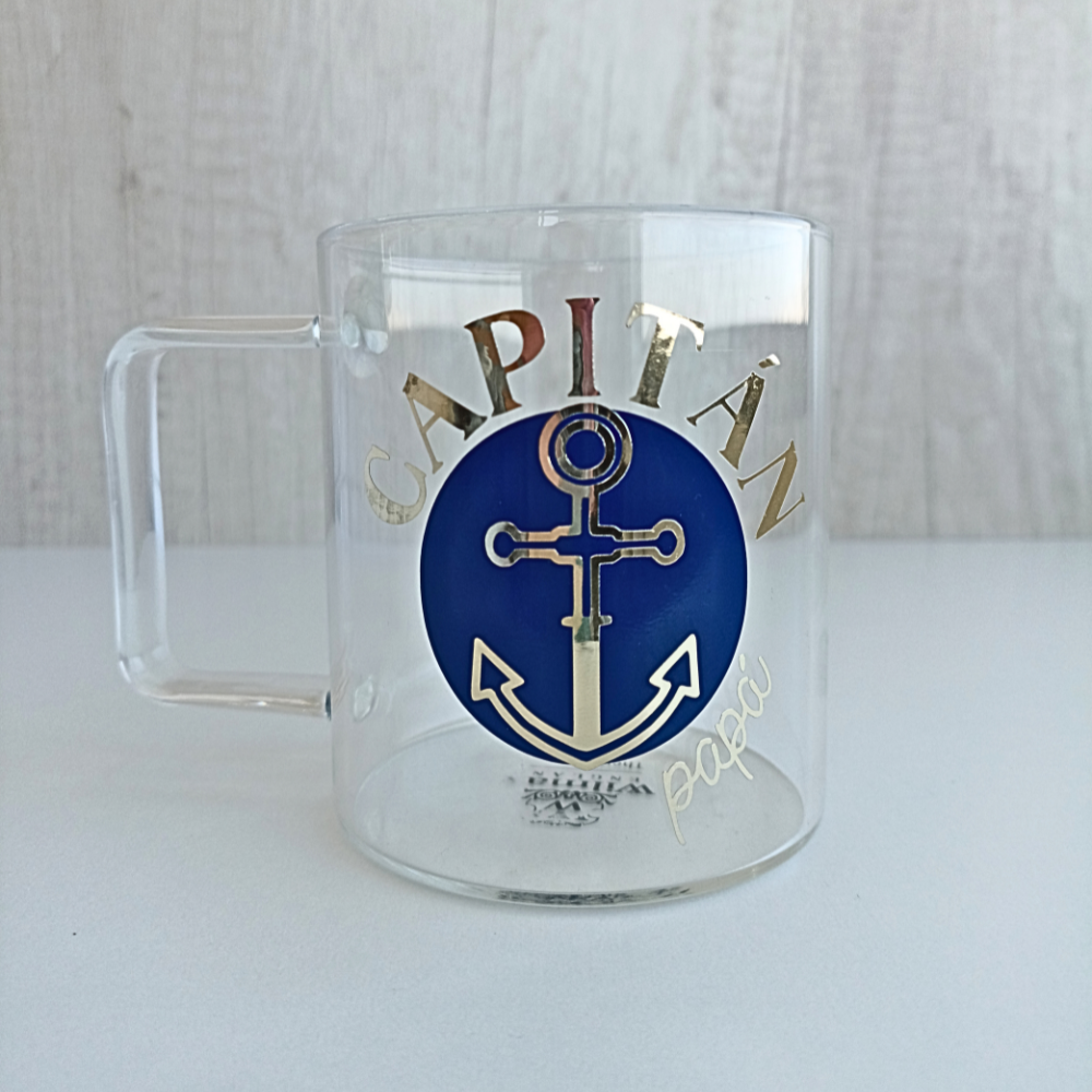 Taza Capitán Papá de 400ml.