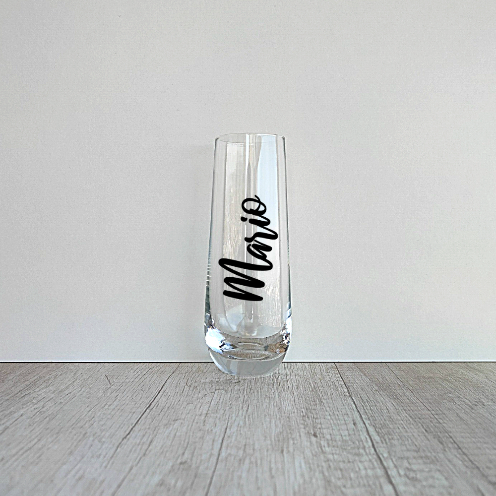 Set de 2 Copas Champagne sin tallo Personalizadas de 295ml
