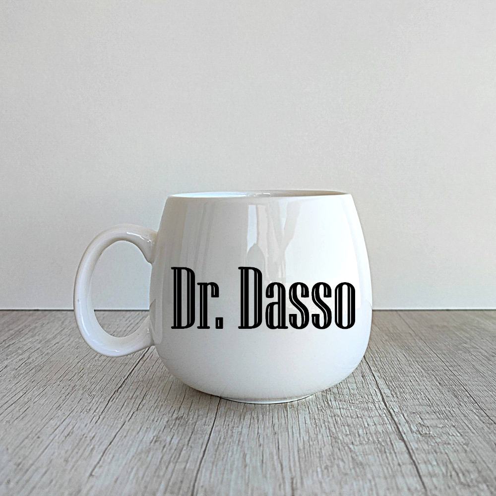 Taza Ema personalizada de porcelana de 400ml