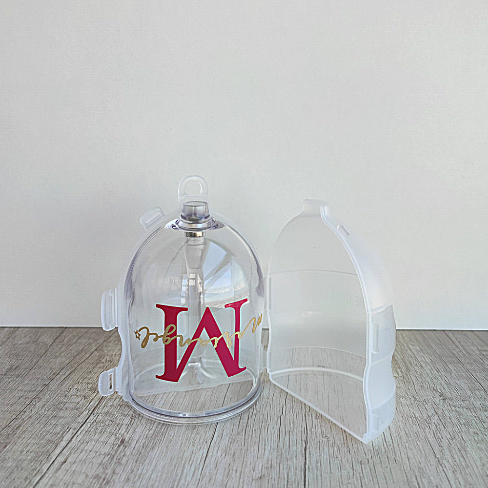 Copa de Vino Portátil con estuche viajero de 340ml