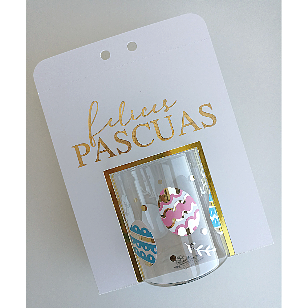 Taza de Pascua de borosilicato de 400ml