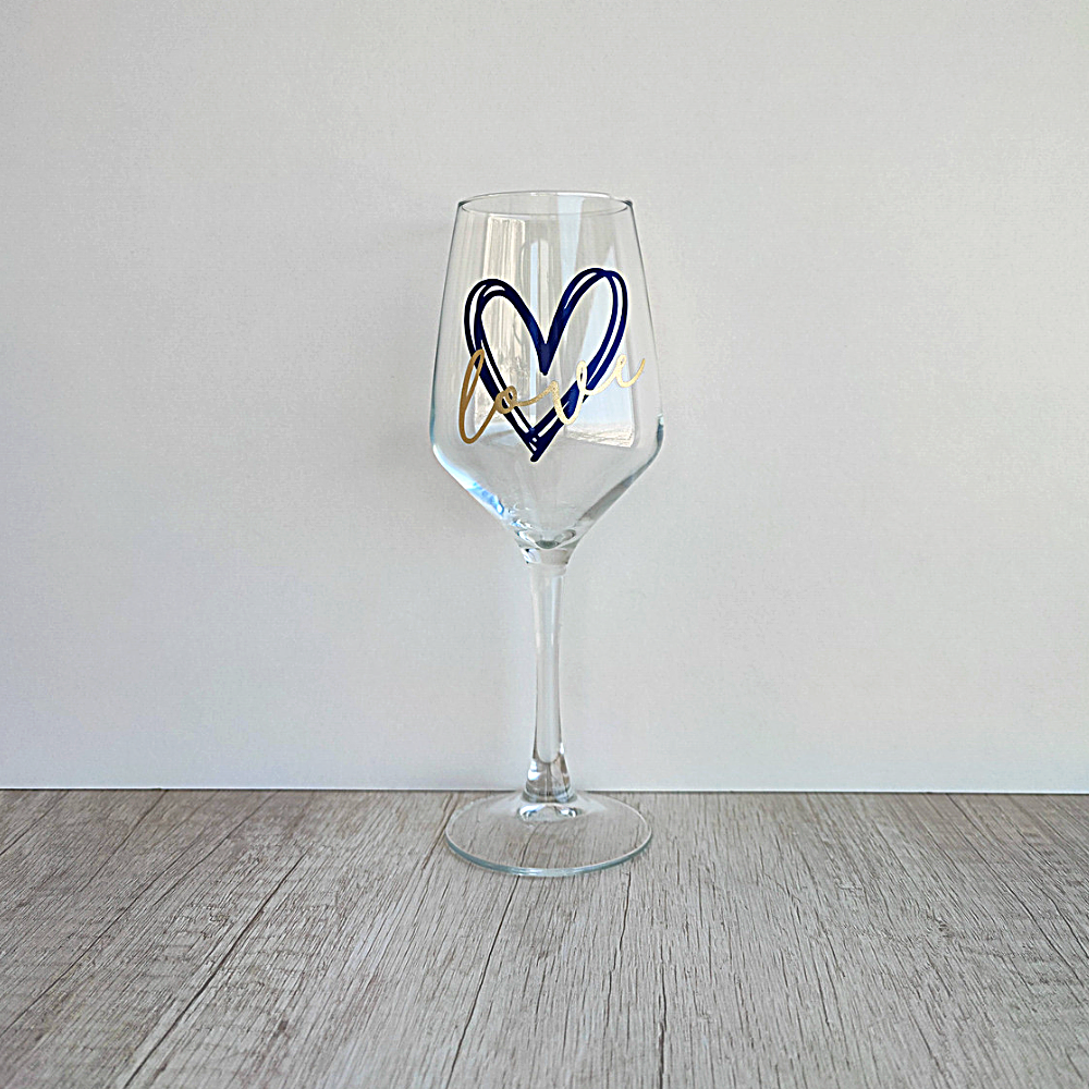 Set de 2 Copas de Vino Corazón Love de 310ml