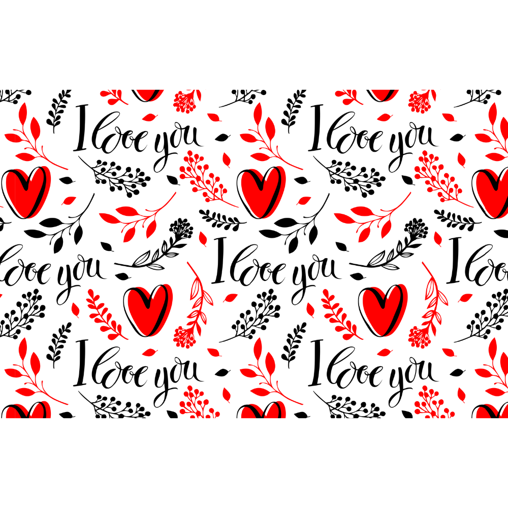 Individual Love you rojo