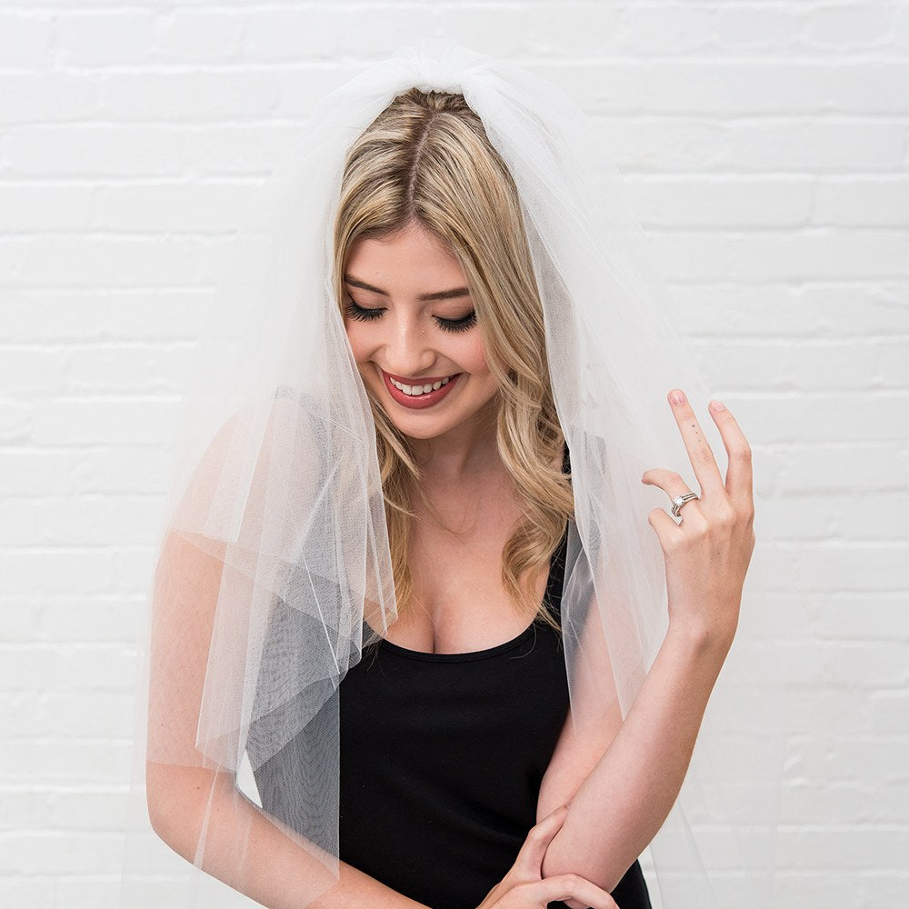 velo de novia para despedida de soltera