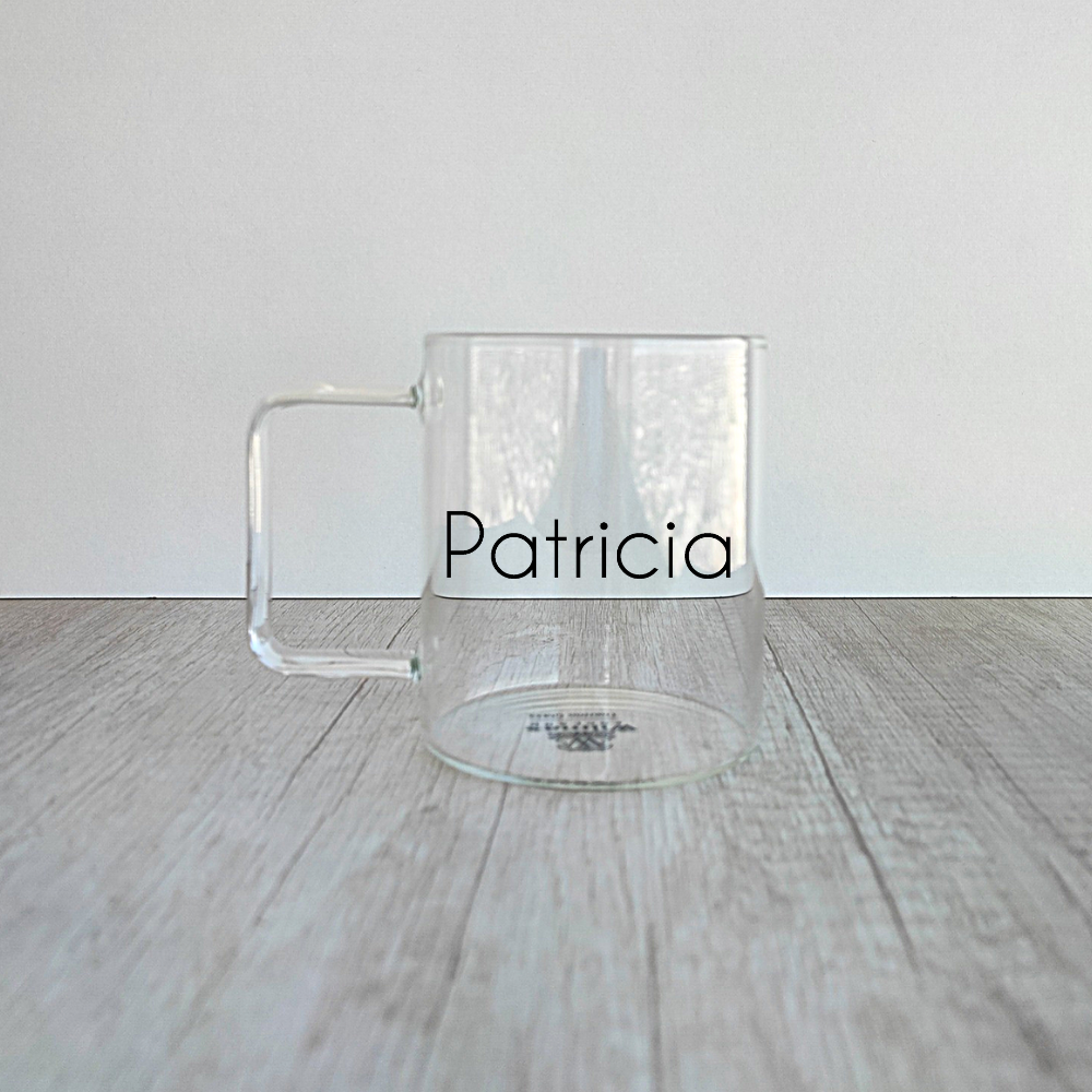 Taza borosilicato personalizada de 400ml