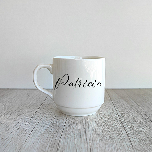 Mini taza de porcelana personalizada de 250ml