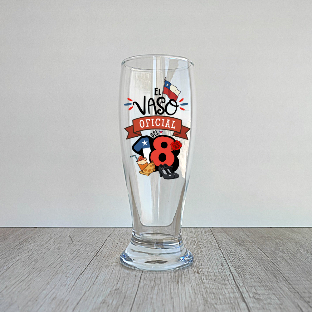 El Vaso OFICIAL del 18 para dama de 300ml.