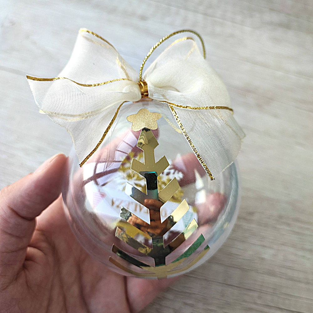 Esfera Árbol de Navidad con deseo