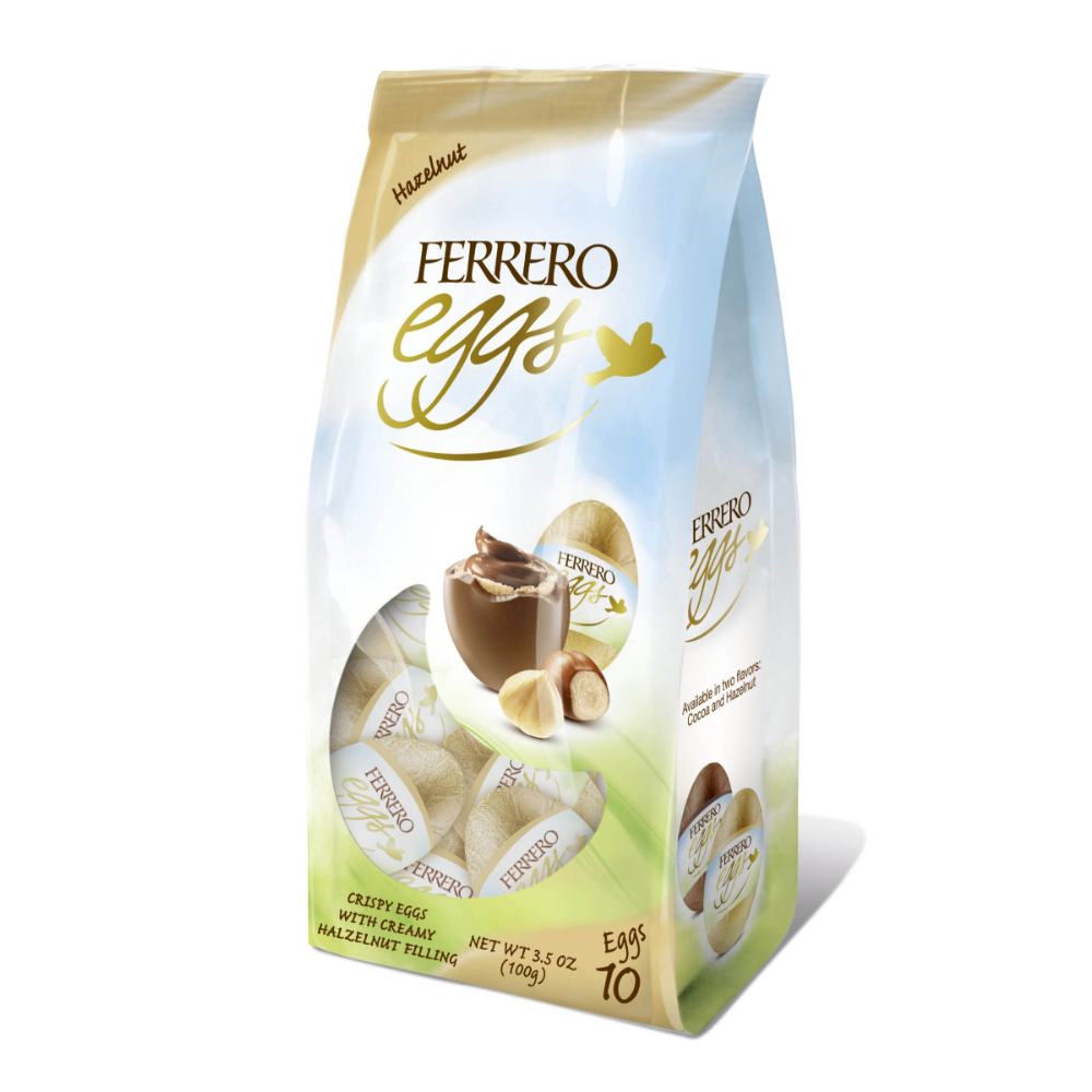 Set de 4 Sobres con Huevitos de pascua Ferrero Rocher
